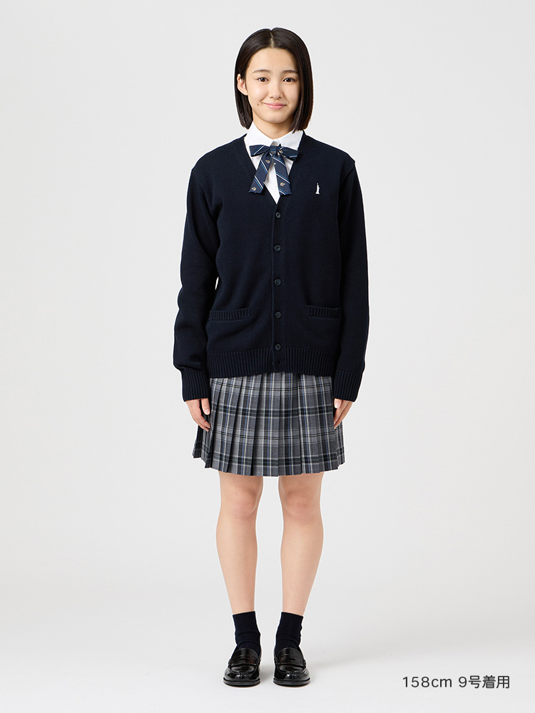 【ONLINE限定】綿カーディガン7G（ピュアホワイト女神）