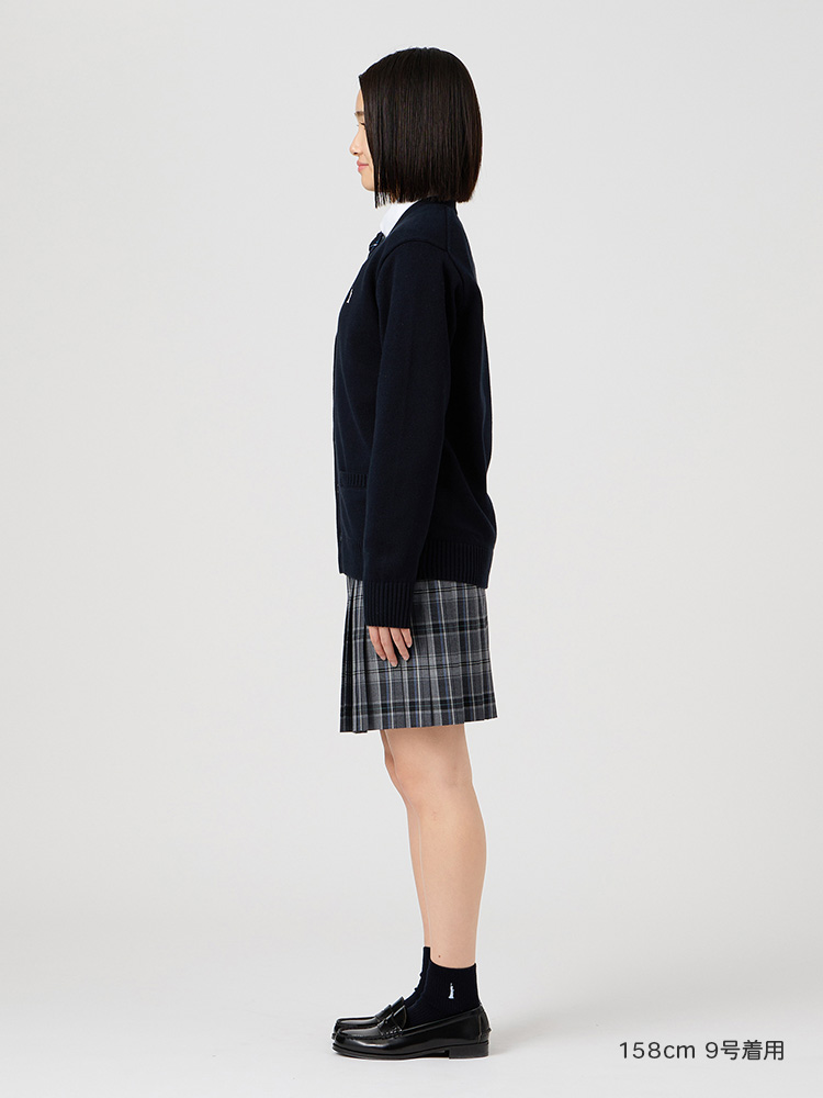 【ONLINE限定】綿カーディガン7G（ピュアホワイト女神）