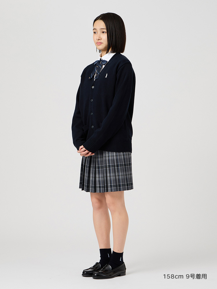 【ONLINE限定】綿カーディガン7G（ピュアホワイト女神）