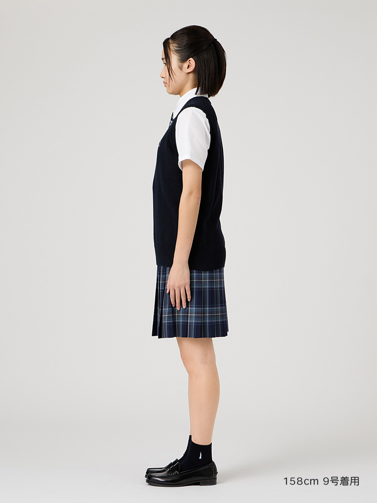 【薄手】COOLMAXベスト12G【ONLINE限定】〈ハイゲージ〉薄手（ピュアホワイト女神）