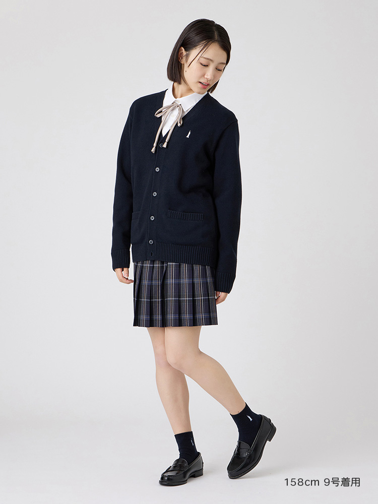 【ご予約】【綿×裏暖】プレーティングカーディガン7G【ONLINE限定】（ピュアホワイト女神）