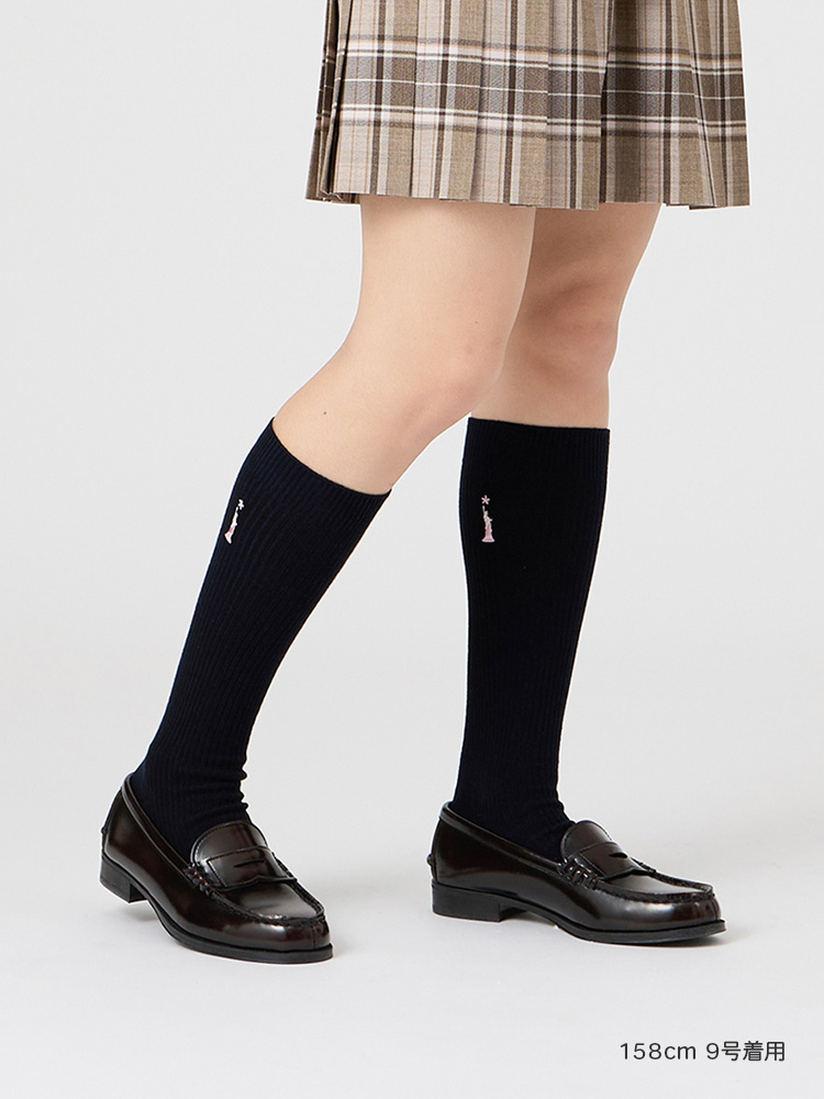 両面刺繍ソックス 32cm（さくら女神）