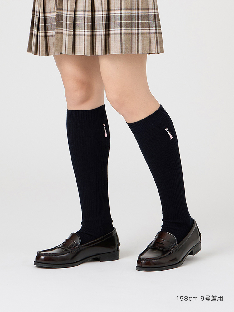 両面刺繍ソックス 38cm（さくら女神）