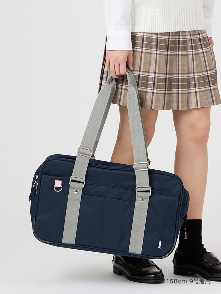 ナイロンバッグ　Wファスナー（さくら女神）