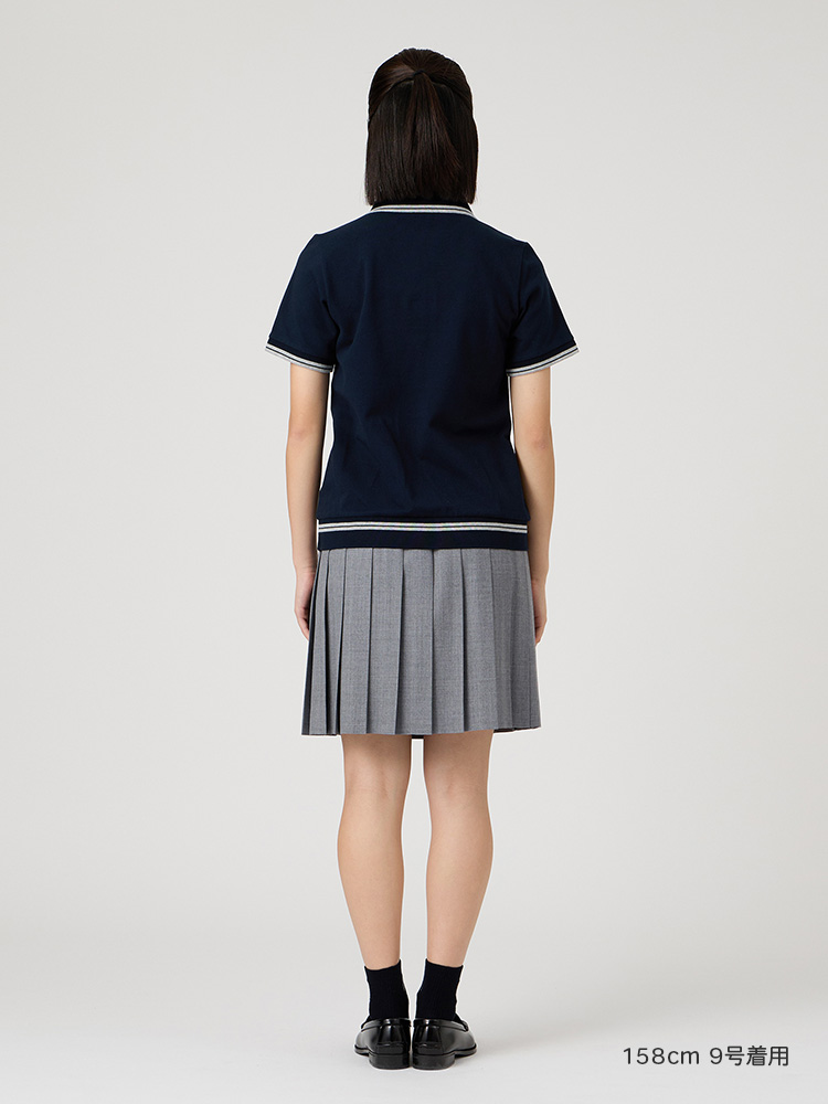 Venus 無地プリーツスカート（48cm丈）裏地付