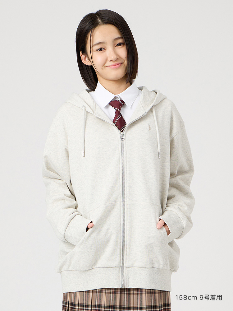 Venus 裏毛ジップパーカ