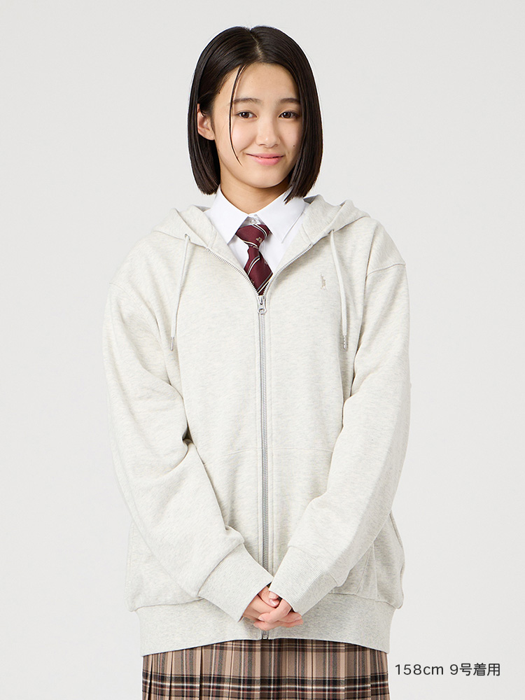Venus 裏毛ジップパーカ