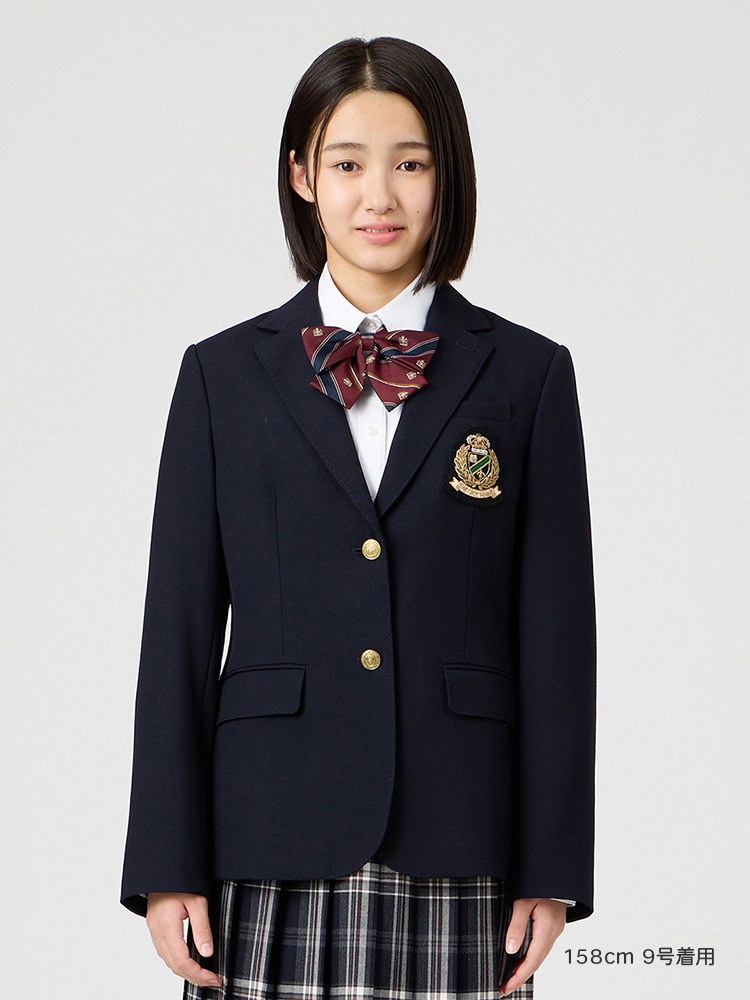 Venus ブレザー〈2つボタン/ゴールド〉