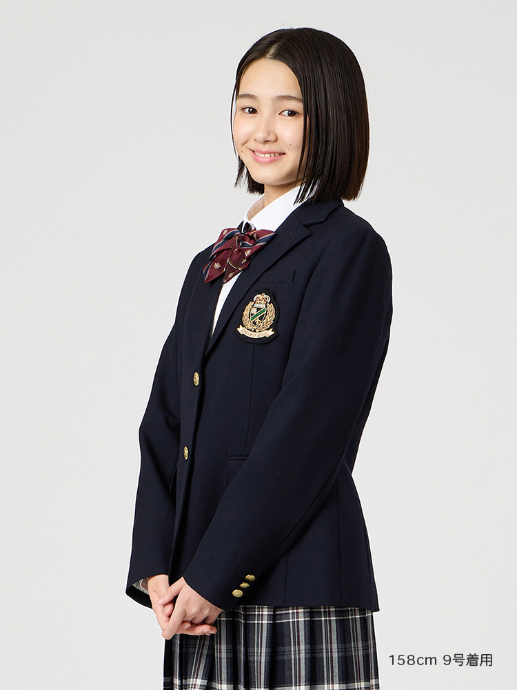 Venus ブレザー〈2つボタン/ゴールド〉