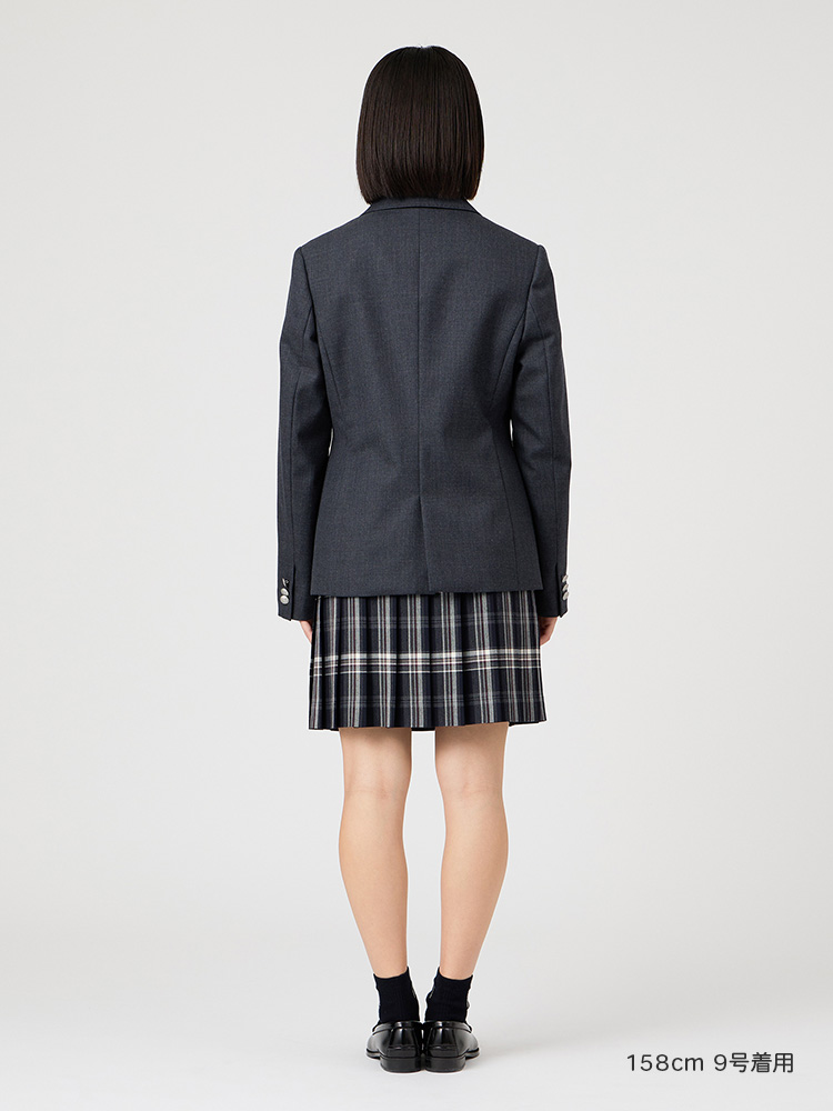 Venus ブレザー〈2つボタン／シルバー〉