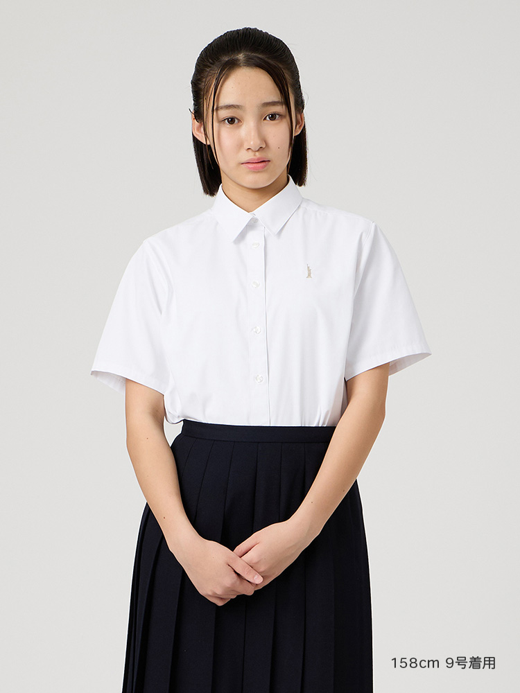 Venus 透けにくい半袖シャツ〈形態安定加工〉