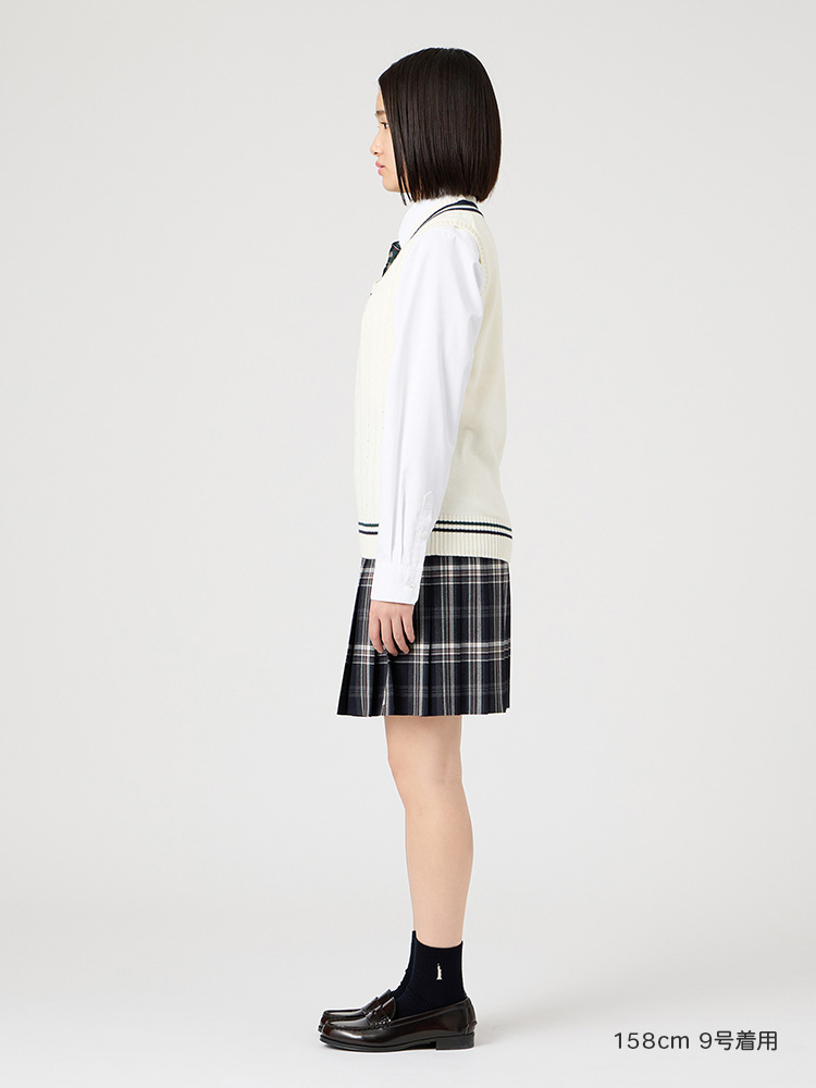 Venus 綿ベスト7Ｇ〈ケーブル編/ライン入り〉