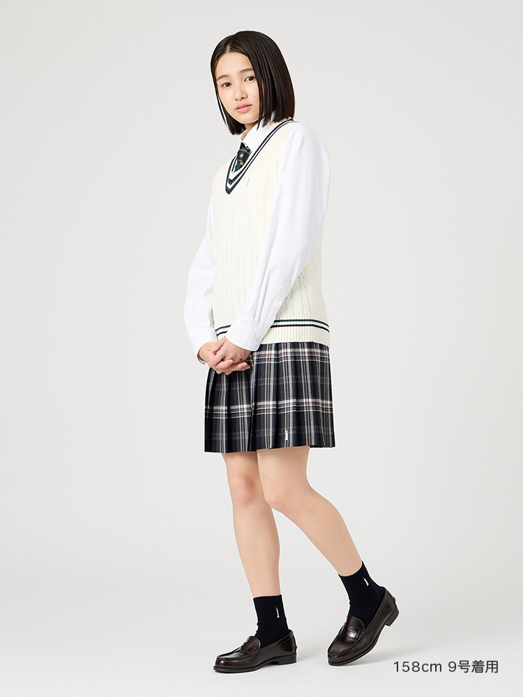 Venus 綿ベスト7Ｇ〈ケーブル編/ライン入り〉