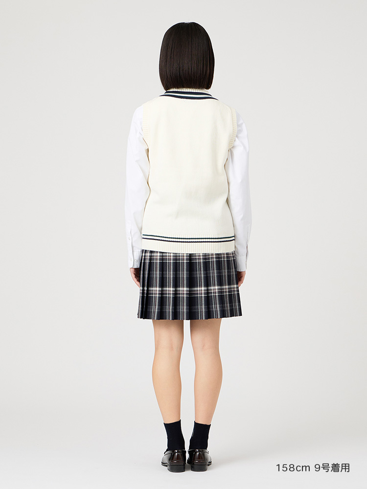 Venus 綿ベスト7Ｇ〈ケーブル編/ライン入り〉