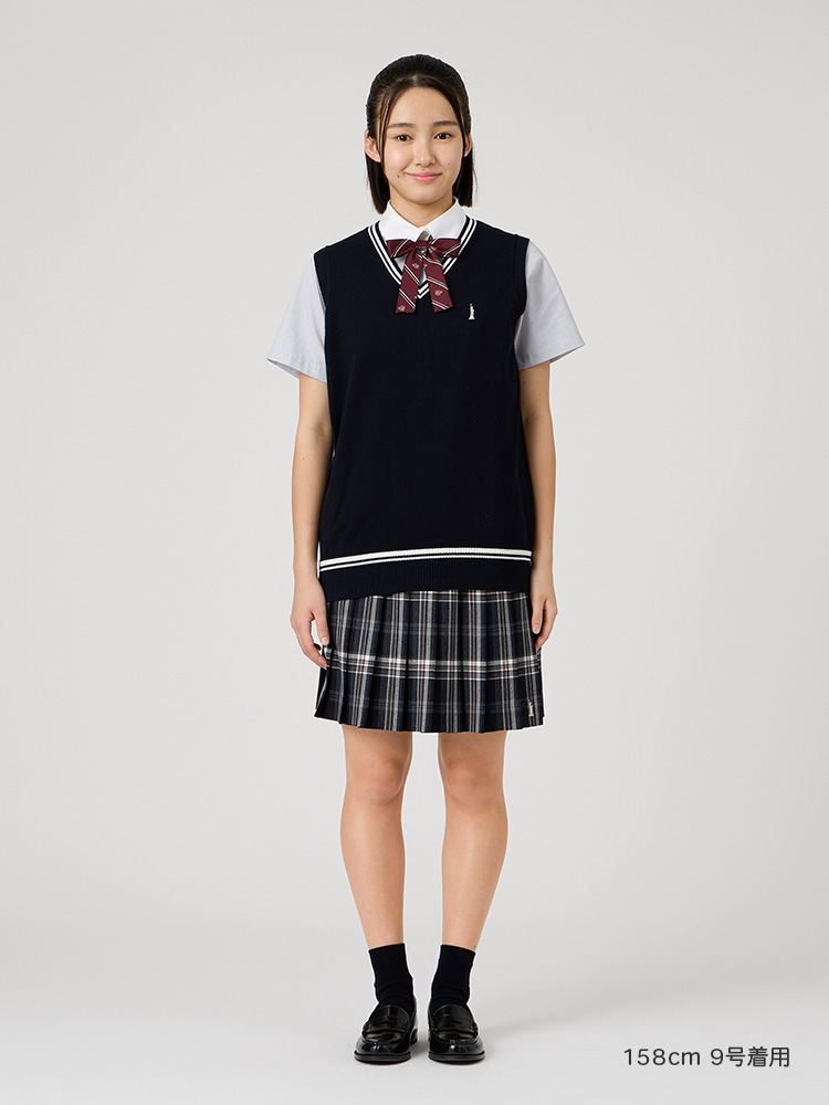 【薄手】Venus COOLMAXベスト12G〈ライン入り〉薄手