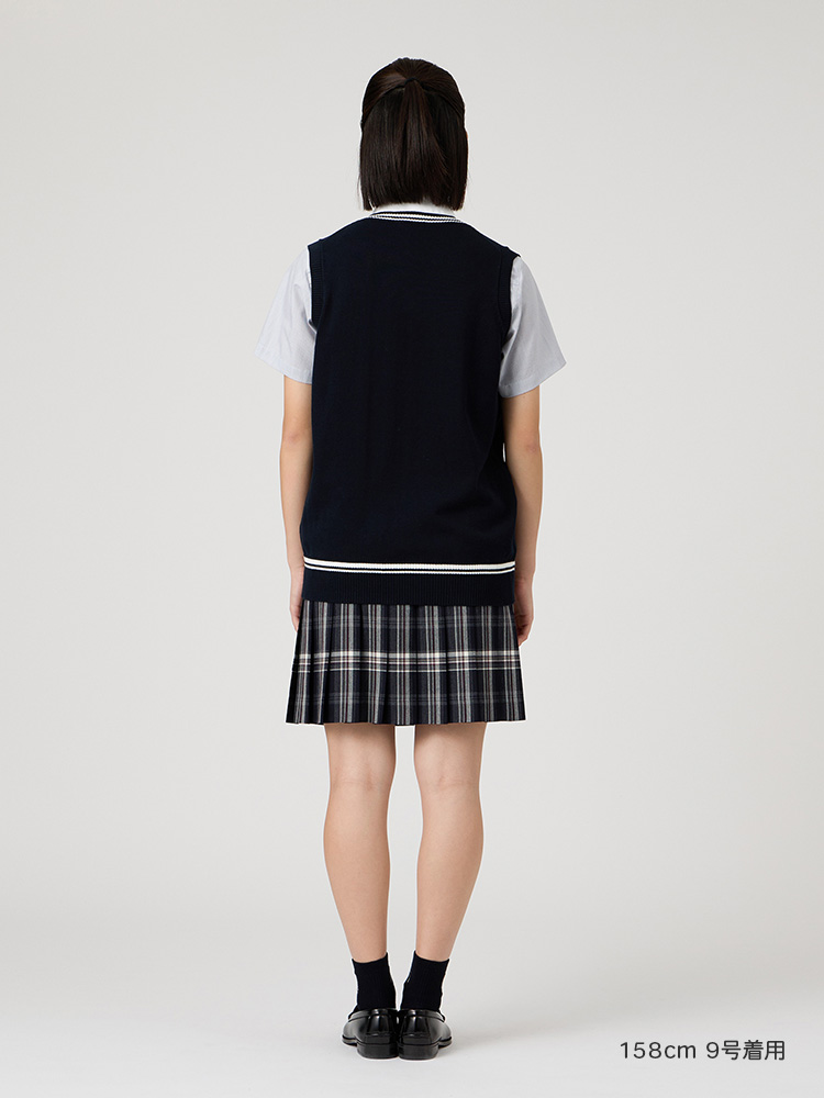 【薄手】Venus COOLMAXベスト12G〈ライン入り〉薄手