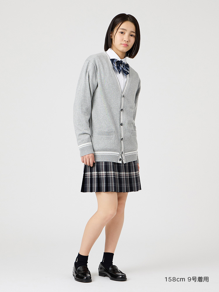 Venus 両面刺繍ソックス 10cm（シルバー）