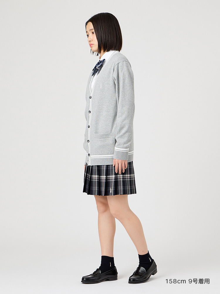 Venus 両面刺繍ソックス 10cm（シルバー）