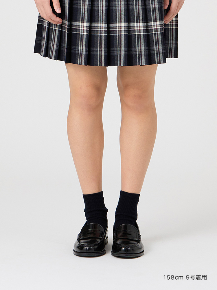 Venus 両面刺繍ソックス 13cm（シルバー）