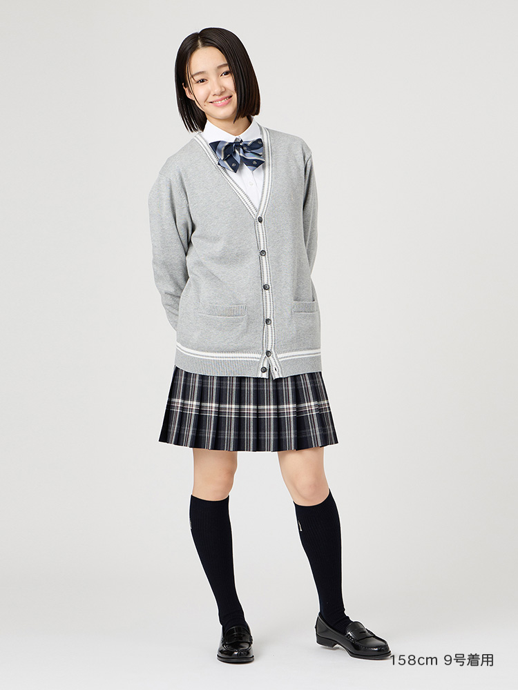 Venus 両面刺繍ソックス 38cm（シルバー）