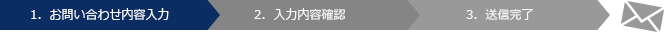 お問い合わせ内容入力